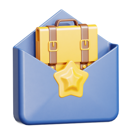 Jobsmail  3D Icon