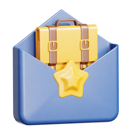 Jobsmail  3D Icon