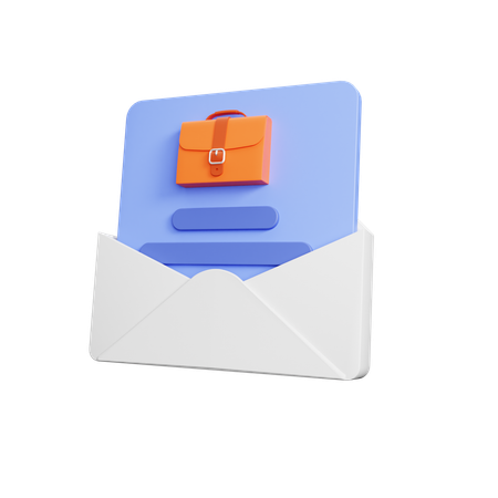 Jobsmail  3D Icon