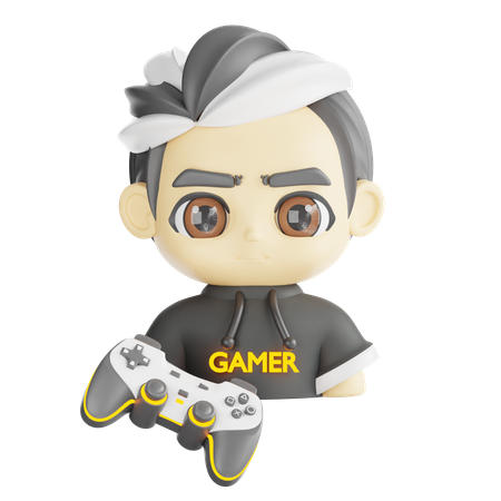 Jogador  3D Icon