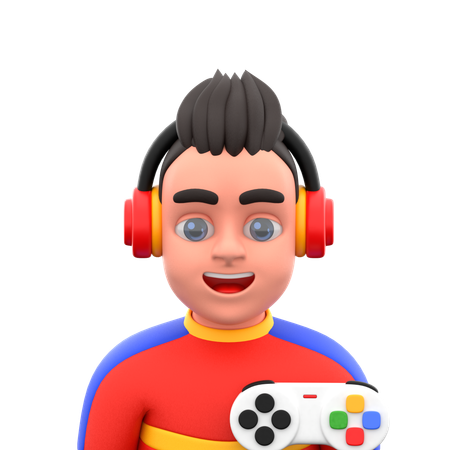 Jogador  3D Icon