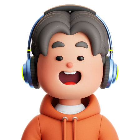 Jogador  3D Icon