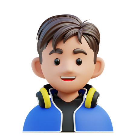 Jogador  3D Icon