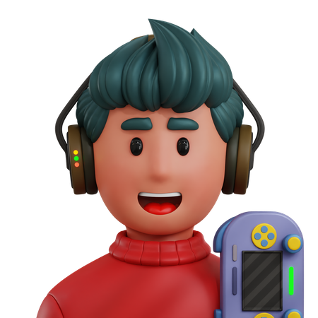 Jogador  3D Icon