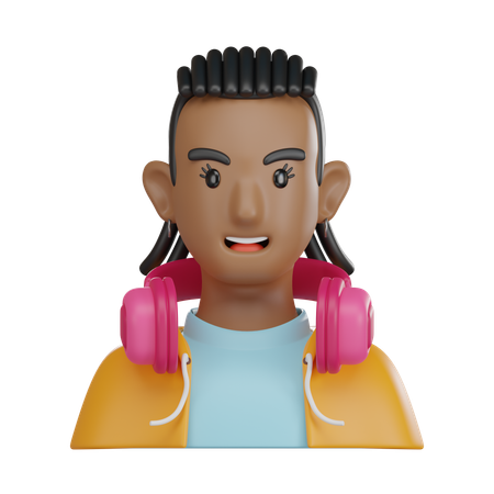 Jogador  3D Icon