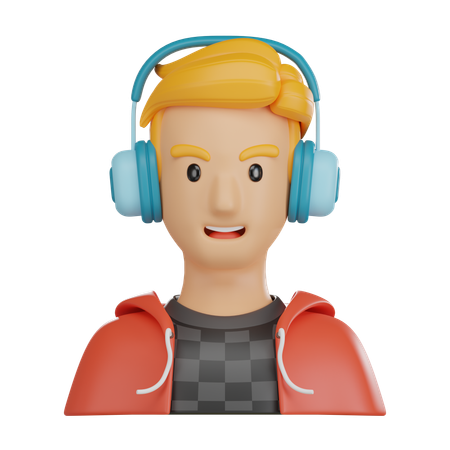 Jogador  3D Icon