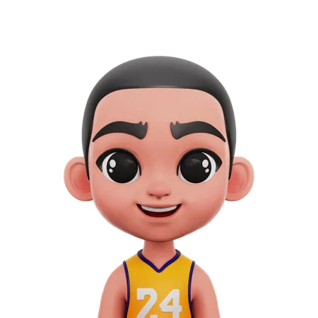 Jogador de basquete  3D Icon