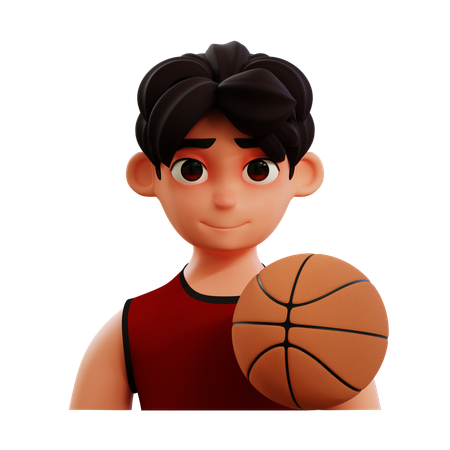 Jogador de basquete  3D Icon