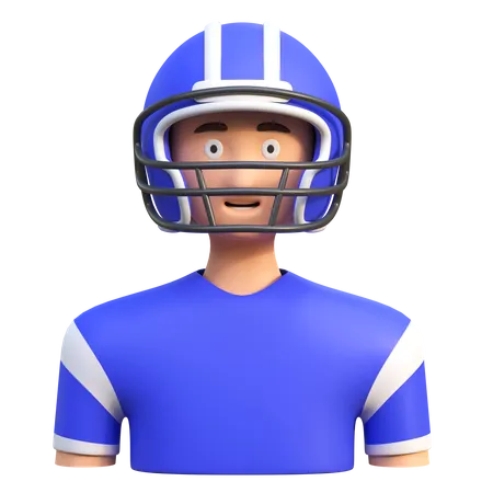 Jogador de futebol  3D Icon