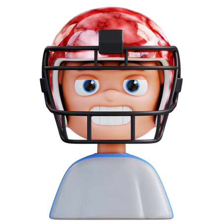 Jogador de futebol americano  3D Icon