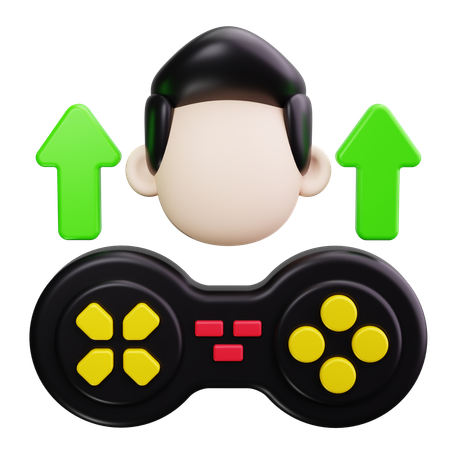 Jogador  3D Icon