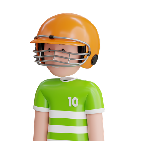 Jogador de rugby  3D Icon