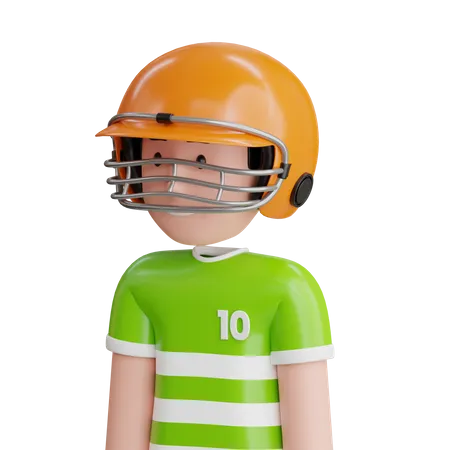 Jogador de rugby  3D Icon