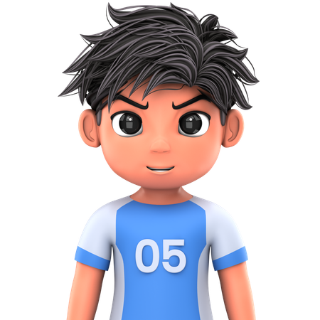 Jogador de voleibol  3D Icon