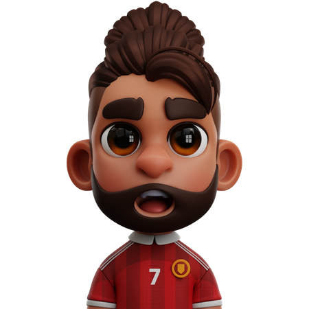 Jogador do Manchester United  3D Icon