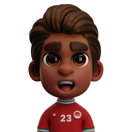 Jogador do Liverpool FC  3D Icon