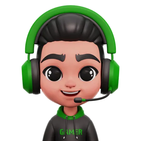 Jogador masculino  3D Icon