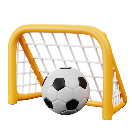 Jogando futebol  3D Icon