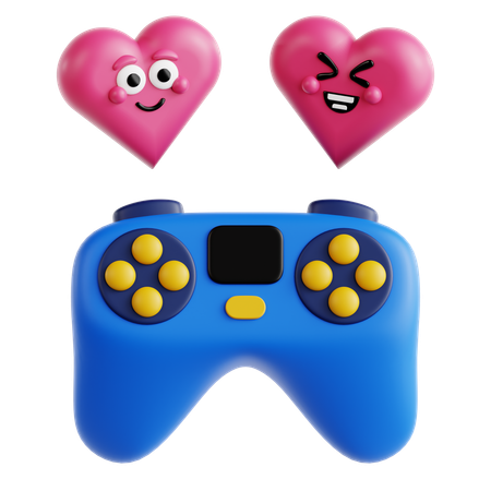 Jogando jogos  3D Icon