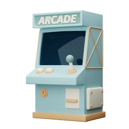 Jogo de arcade  3D Icon