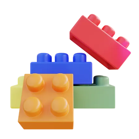 Jogo de blocos  3D Icon