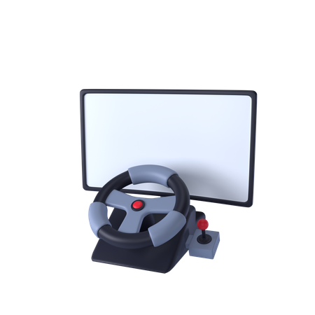 Jogo de carro  3D Icon