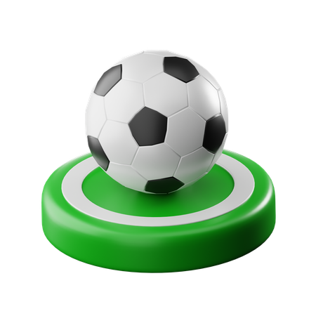 Jogo de futebol  3D Icon