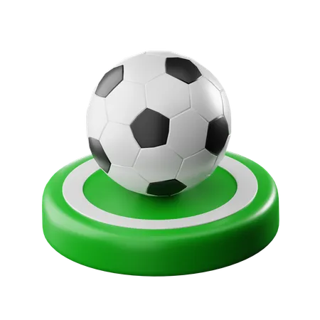 Jogo de futebol  3D Icon