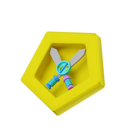 Jogo de luta  3D Icon