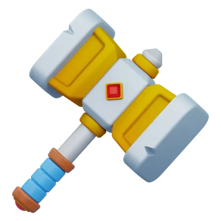 Jogo de martelo  3D Icon