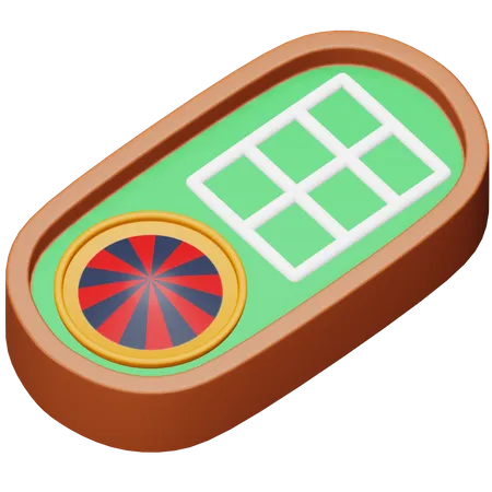 Jogo de mesa de cassino  3D Icon