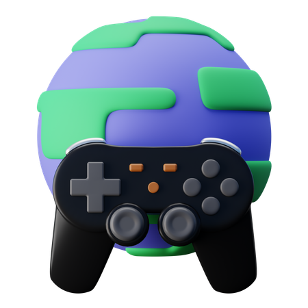 Jogo de mundo aberto  3D Icon