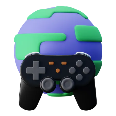 Jogo de mundo aberto  3D Icon