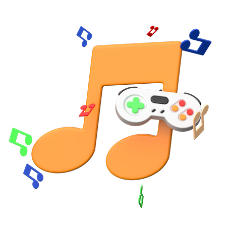 Jogo de música  3D Icon