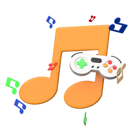 Jogo de música  3D Icon