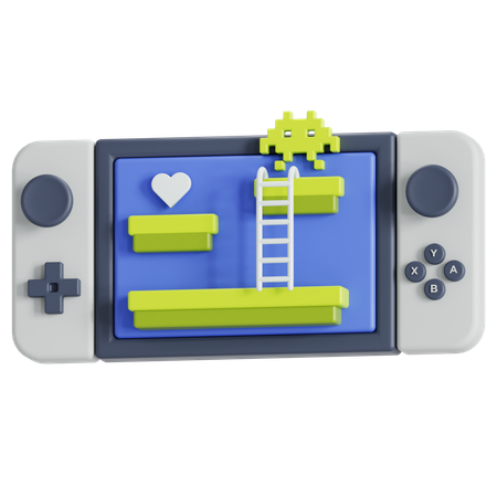 Jogo de plataforma  3D Icon