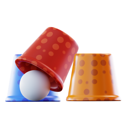 Jogo de truque de bola  3D Icon