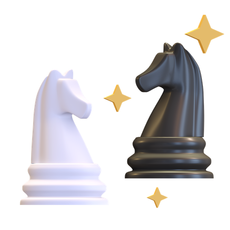 Jogo de xadrez  3D Icon