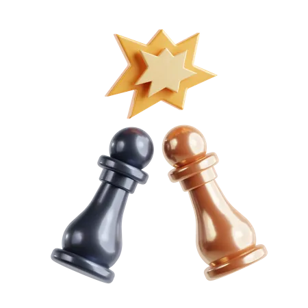 Jogo de xadrez  3D Icon