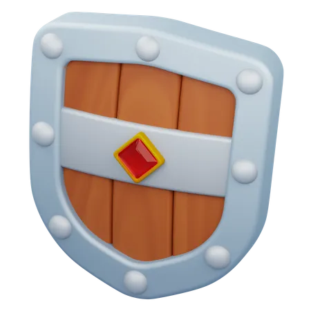 Jogo de escudo  3D Icon