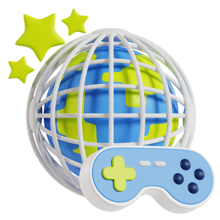 Jogo online  3D Icon