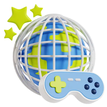Jogo online  3D Icon