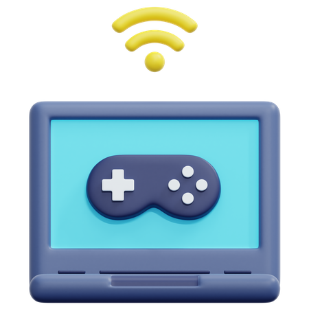 Jogo para laptop  3D Icon