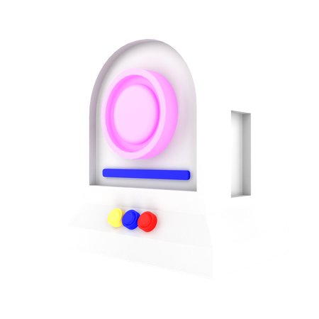 Robô de jogo  3D Icon