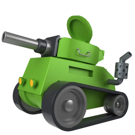 Tanque de jogo  3D Icon