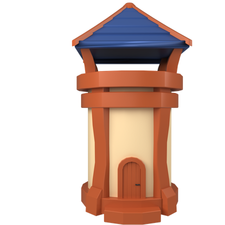 Torre de jogo  3D Icon