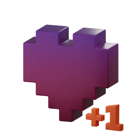 Vida de jogo  3D Icon