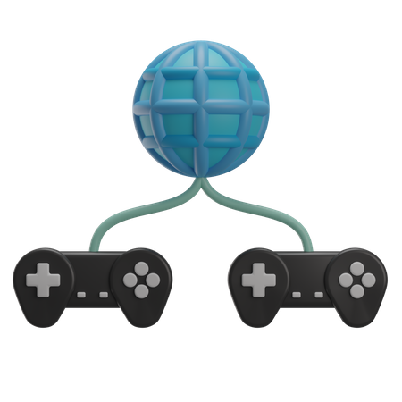 Jogo virtual  3D Icon