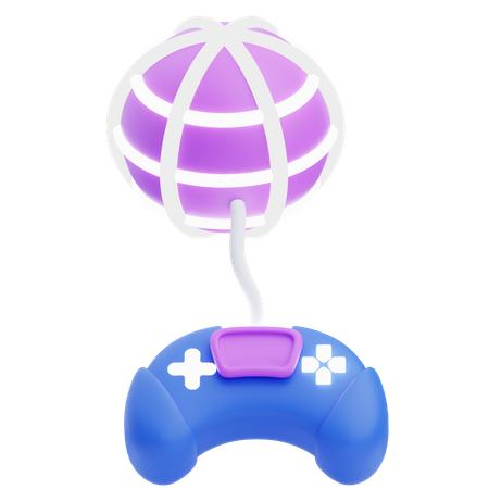 Jogo virtual  3D Icon