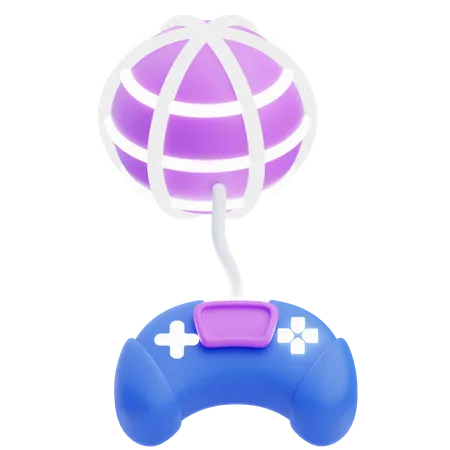 Jogo virtual  3D Icon